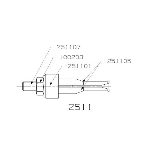 EXTRACTOR DE PINZAS DE INTERIORES FORZA 12-15